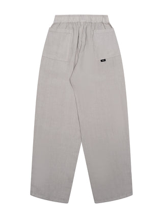 Leinenhose - Grau