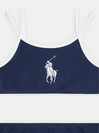 Bikini mit Big Pony - Navy