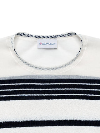 Gestreifter Pullover aus Bouclé