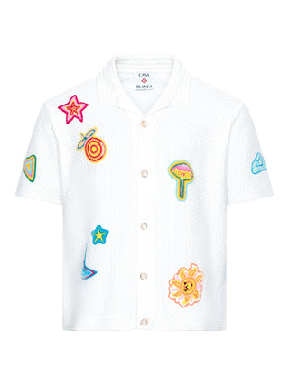 Motif Crochet Shirt