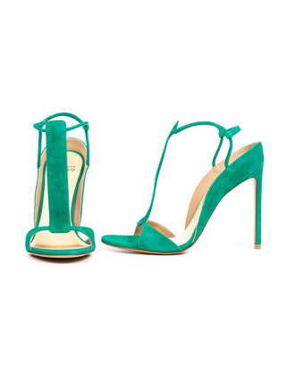 High Heel aus Samt