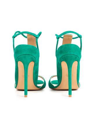 High Heel aus Samt