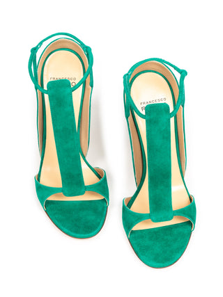 High Heel aus Samt
