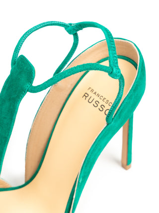 High Heel aus Samt