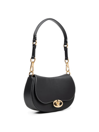 Saddle Bag in Schwarz