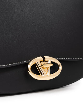 Saddle Bag in Schwarz