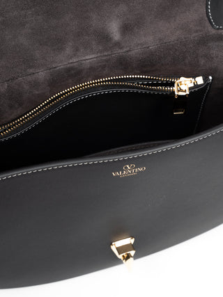 Saddle Bag in Schwarz