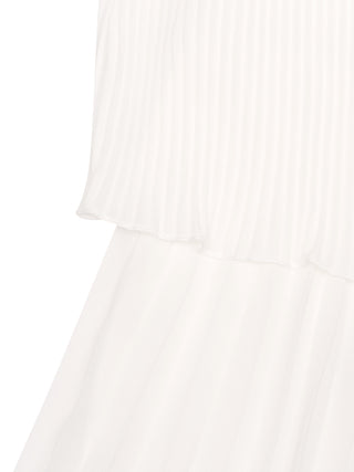 Plissierter Jumpsuit - Offwhite