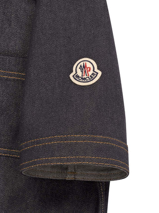 Jeanskleid mit Logo