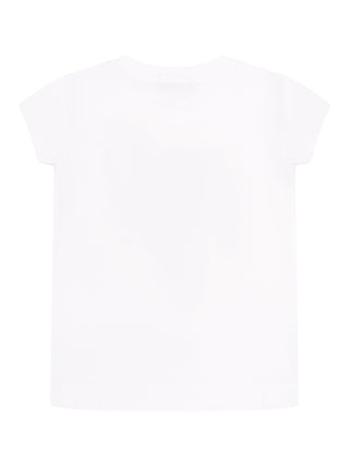 T-Shirt mit Bambi-Disney-Strassstein-Motiv - Weiß