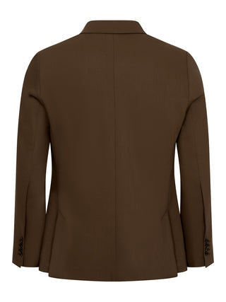 Halbgefütterte Jacke aus Wolle