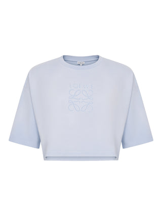Kurzes T-Shirt aus Baumwolle
