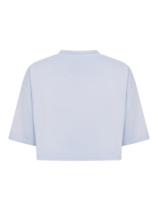 Kurzes T-Shirt aus Baumwolle