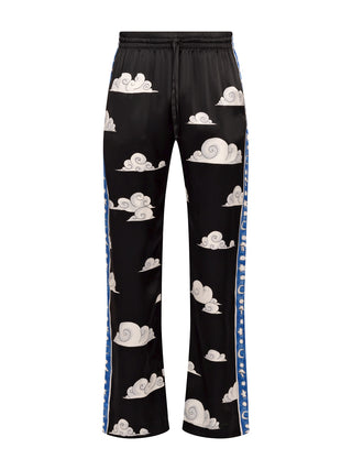 Seidenhose mit Artwork