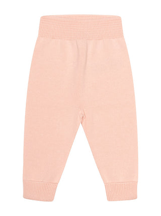 Strickhose aus Bio-Baumwolle - Rosa