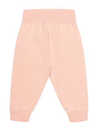 Strickhose aus Bio-Baumwolle - Rosa