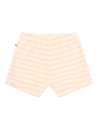 Shorts Dimitri Frottee - Weiß/Beige