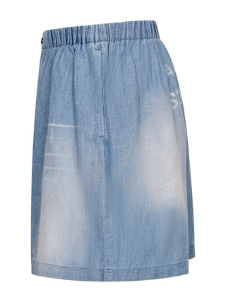 Shorts mit Logo-Stempel