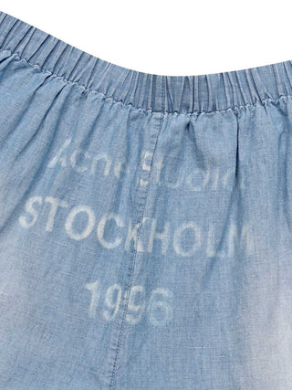 Shorts mit Logo-Stempel