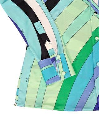 Shirt mit Orchidee-Print