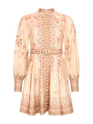 Illuminate Buttoned Mini Dress