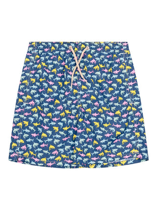 Jean Lighting Badeshorts Shark - Navy