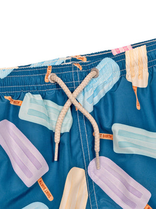 Jean Lighting Badeshorts Pop Ice - Navy