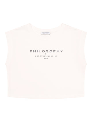 Boxy-Fit-Shirt mit Logo - Weiß
