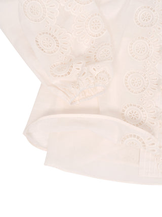 Lucky Embroidered Bluse