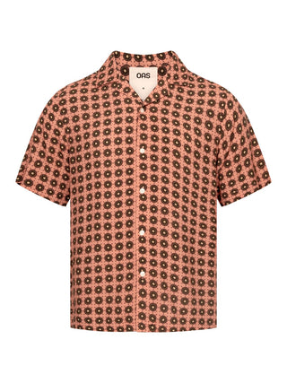 Shirt aus Viskose in Blush Lumo