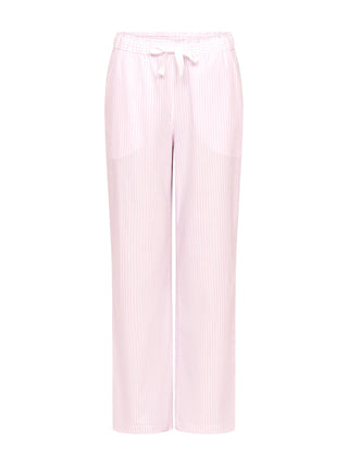 Pyjama mit langer Hose in Rosa