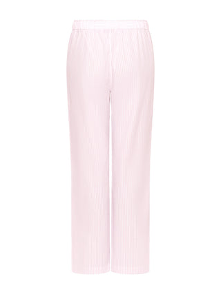 Pyjama mit langer Hose in Rosa
