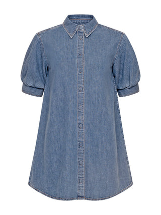 Kurzes Jeanskleid