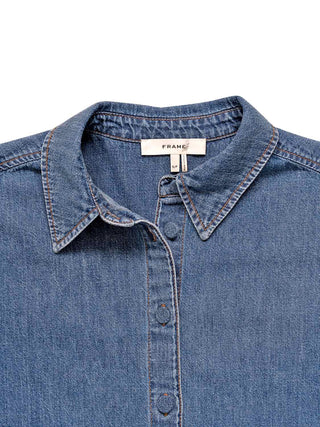 Kurzes Jeanskleid