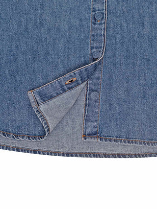 Kurzes Jeanskleid