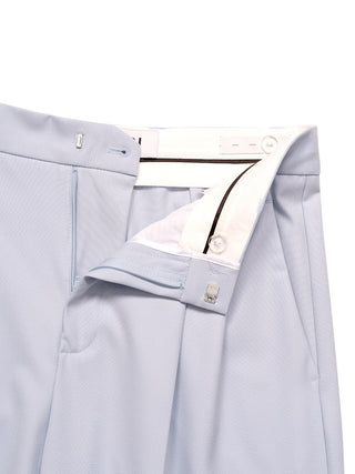 Bundfaltenhose Noa in Hellblau