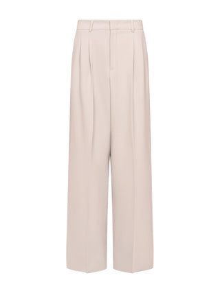 Bundfaltenhose Noa in Crema