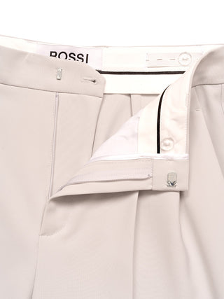 Bundfaltenhose Noa in Crema