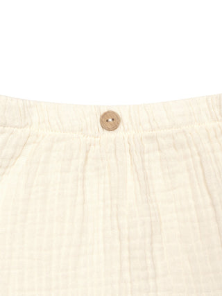 Giuseppe Musselin-Hose - Ecru