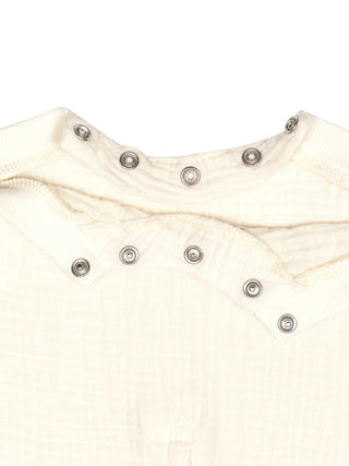 Vittorio Musselin-Jumpsuit - Ecru