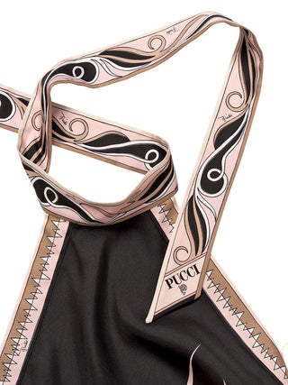 Asymmetrisches Kleid  in Stella-Print