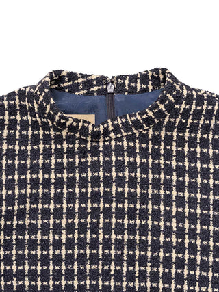 Kurzes Kleid aus Boucle
