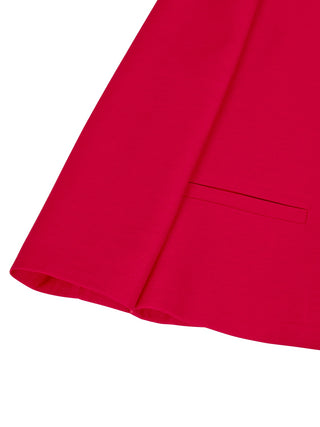 Kurze Jacke aus Crêpe Coutre
