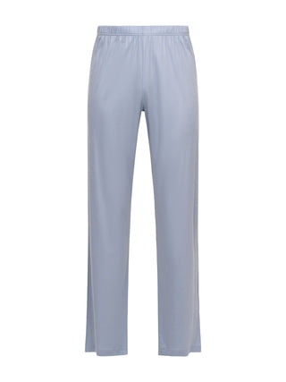 Pyjama mit Langarm-Shirt und langer Hose - Blau