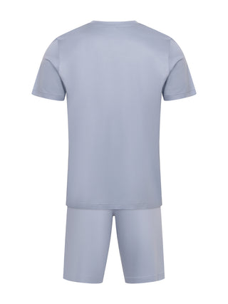 Pyjama mit T-Shirt und kurzer Hose