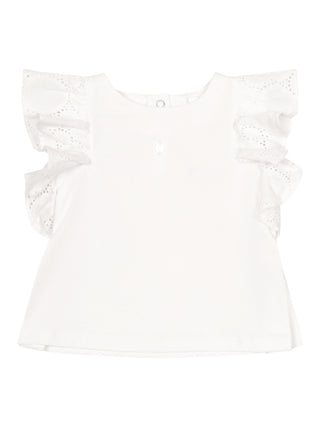 Shirt und Shorts im Set - Weiß