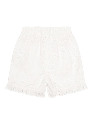 Shirt und Shorts im Set - Weiß