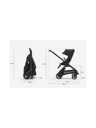 Dragonfly komplett 2-in-1 - Schwarz Mitternachtsschwarz