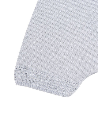 Kurze Strickhose - Hellblau