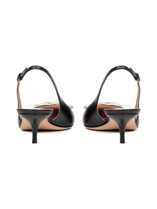 Sling Back mit Schleife